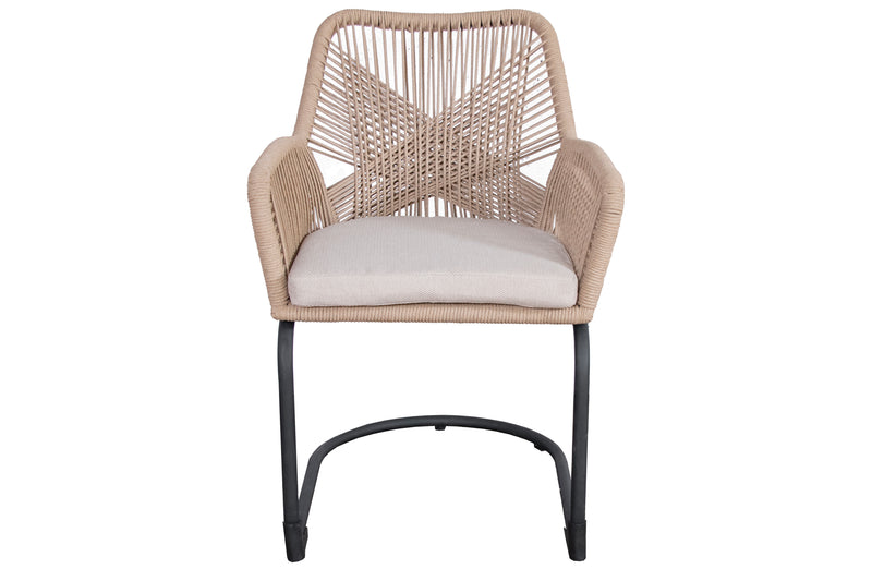 Bologna Taupe Gartenstuhl