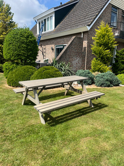 Picknicktafel DeLuxe | Antraciet | 180cm