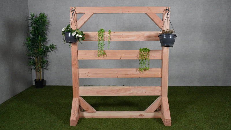 Terrassentrennwand | Douglasie | Verschiedene Größen