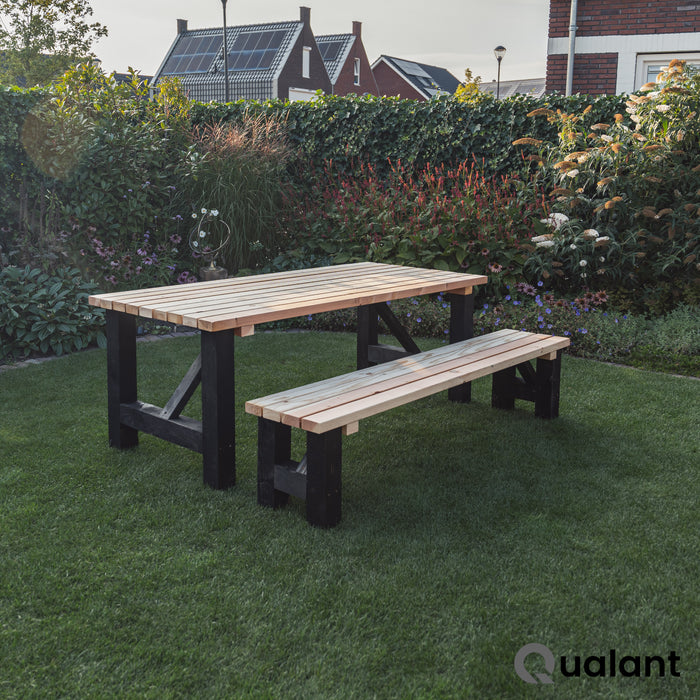 Tuintafel Timber Black | Douglas | Meerdere maten