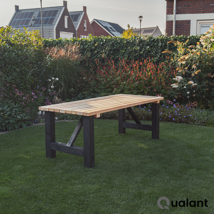 Tuintafel Timber Black | Douglas | Meerdere maten