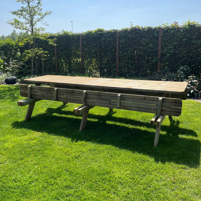 Picknicktisch DeLuxe | Imprägniert | 300 cm
