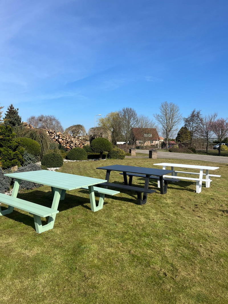 Picknicktafel London | Groen | Aluminium | 180cm