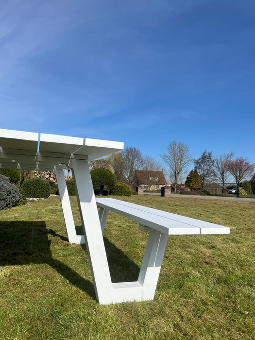 Picknicktafel London | Wit | Aluminium | 180cm