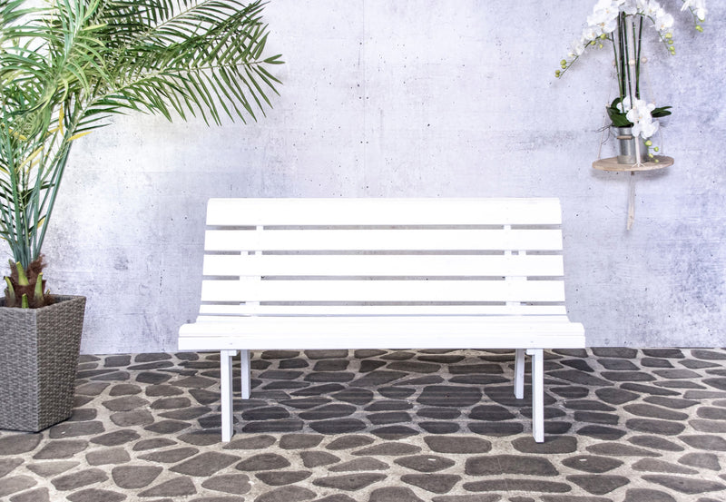 Bella Bank weiß 150 cm
