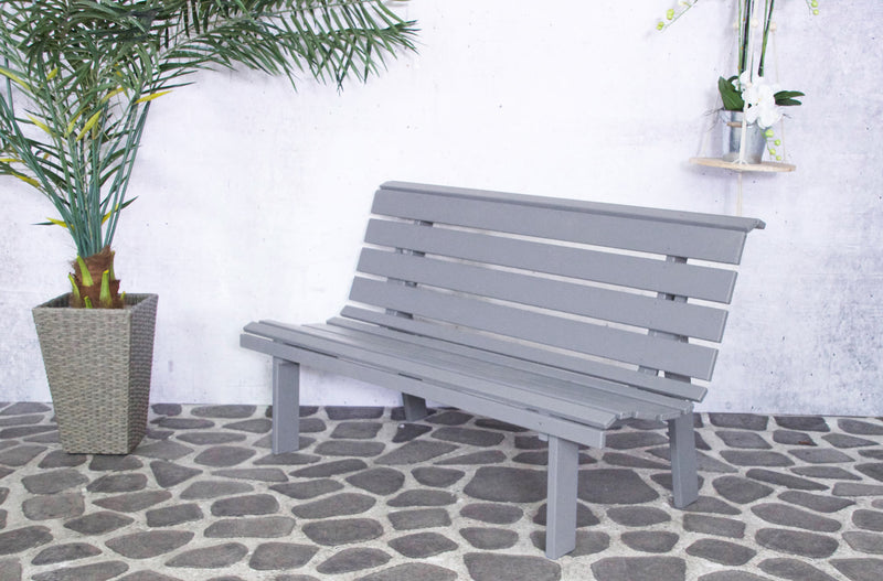 Bella Bank grau 150 cm