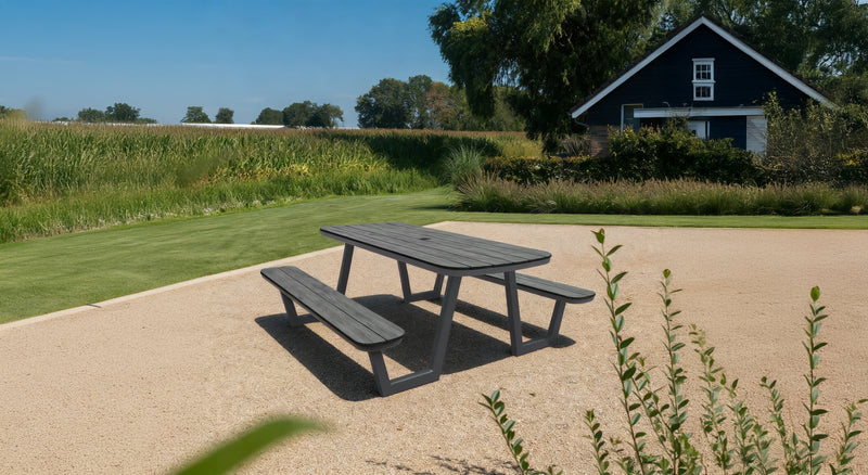 Picknicktafel Luna | Aluminium/Polywood | 200cm