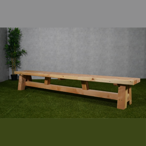 Extravagante Gartenbank | Douglasie | Verschiedene Größen