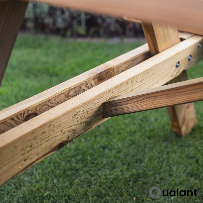 Picknicktisch DeLuxe | Imprägniert | 240cm