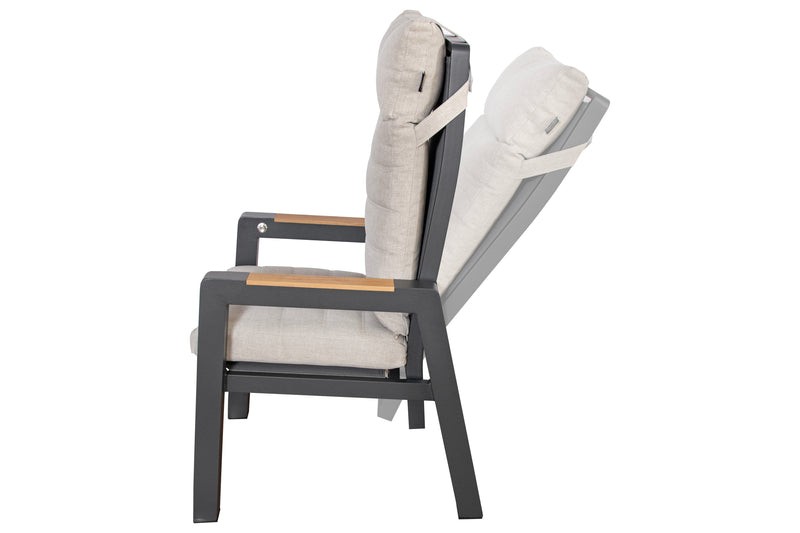 Valentina Gartenstuhl | Verstellbar | Aluminium