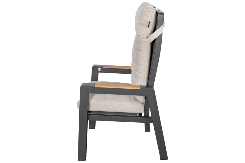 Valentina Gartenstuhl | Verstellbar | Aluminium