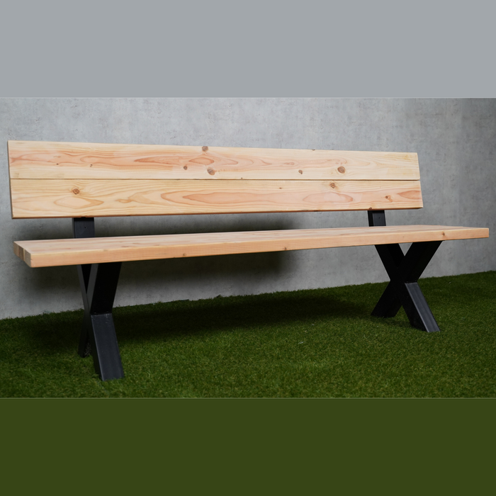 Tuinbank Serena | Douglas/staal | Meerdere maten