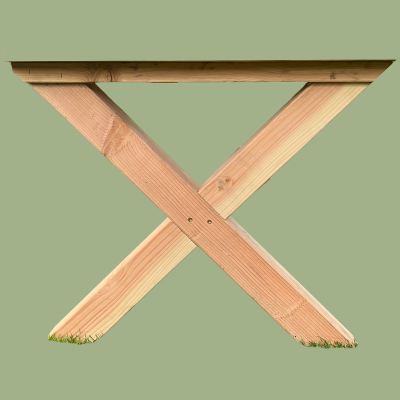 X-Bein | Leer | Douglasienholz