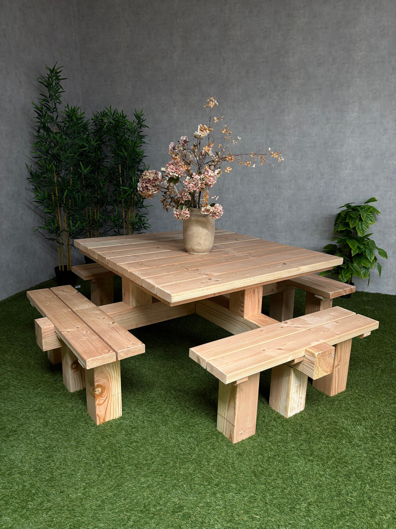 Picknicktafel Master - Vierkant - Douglas