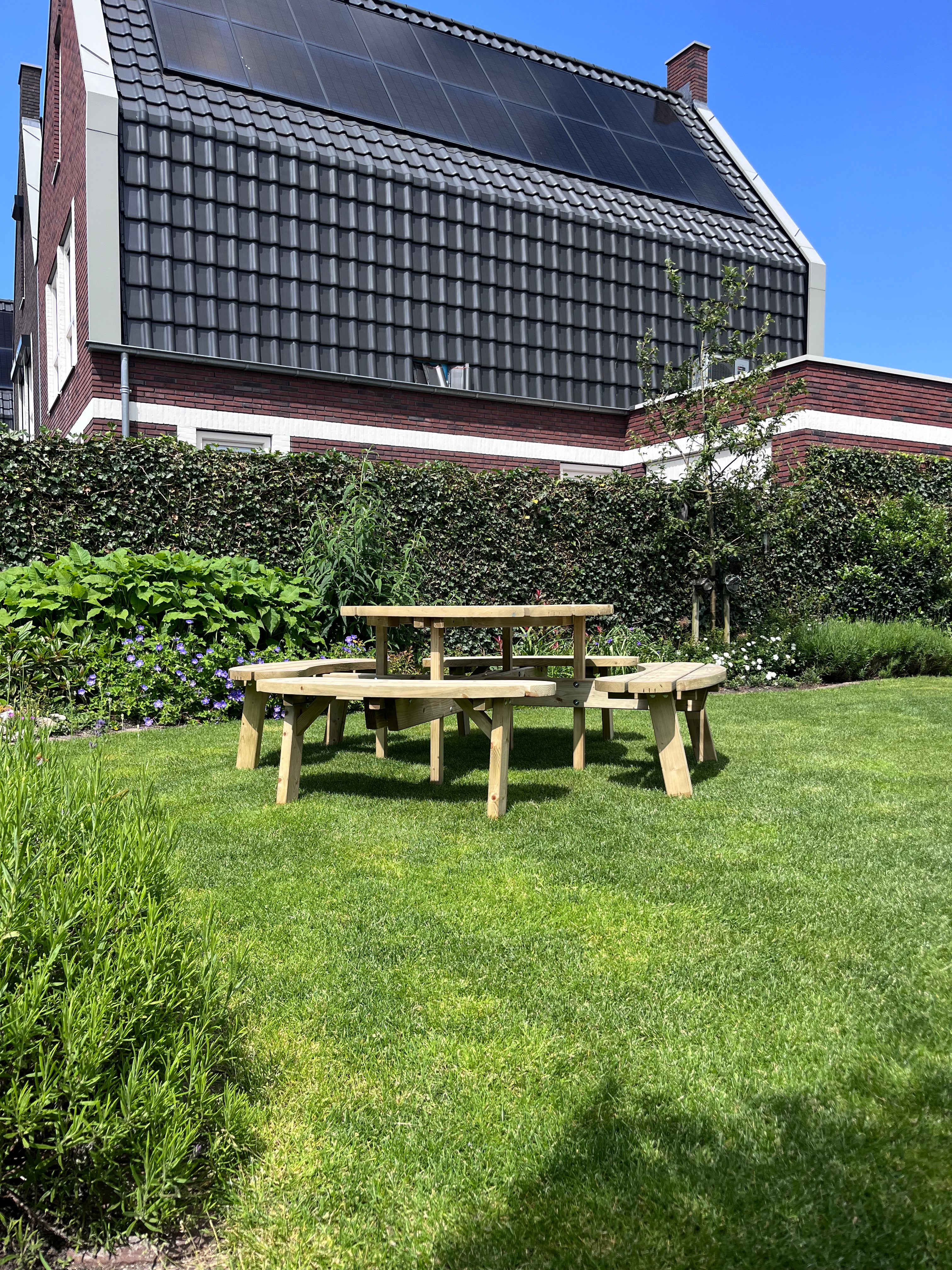 Picknicktafel Circulo | Geimpregneerd | Rond