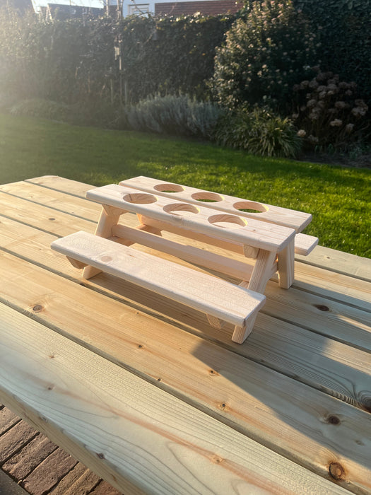 Picknicktafel Flessenhouder