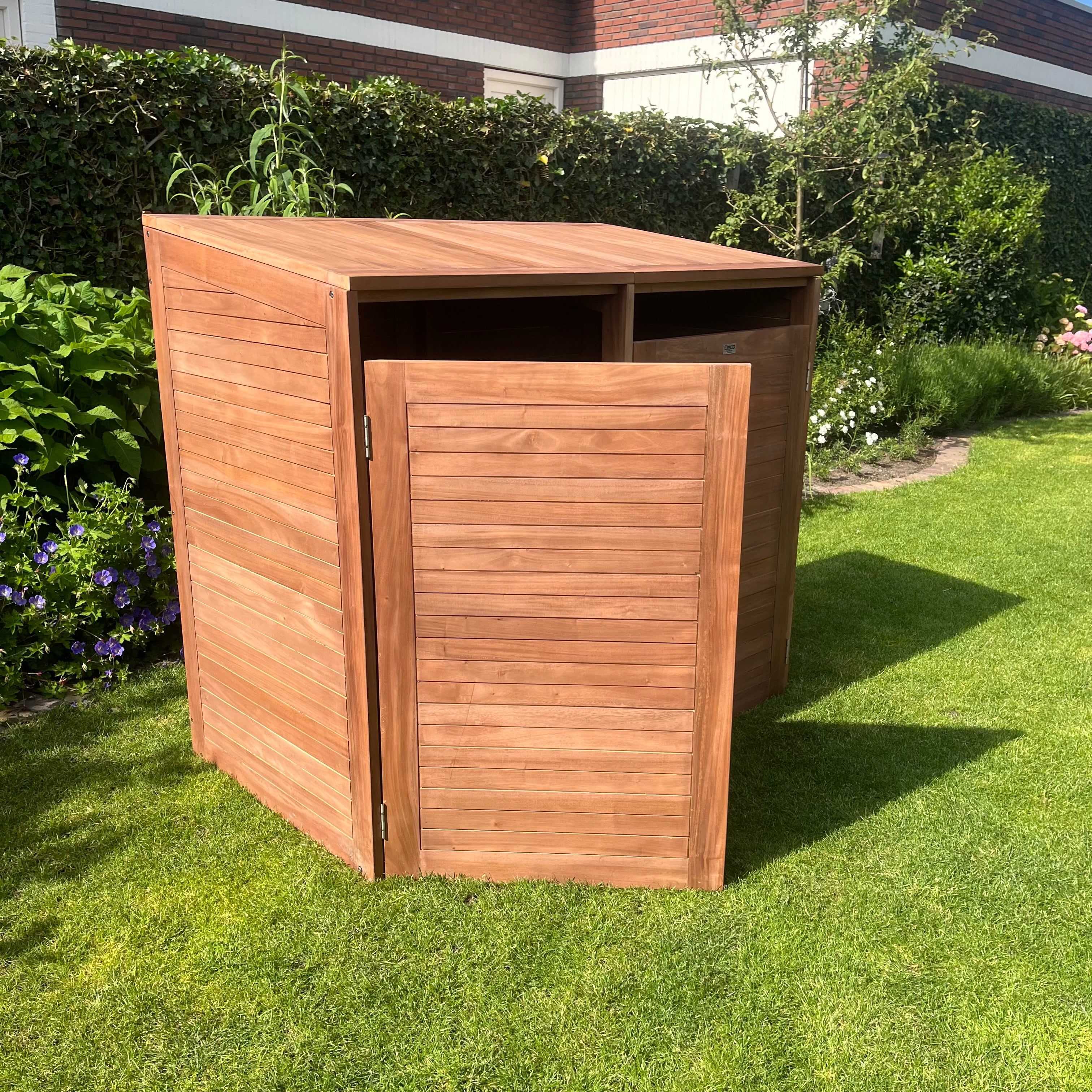 Containerombouw Wood | Hardhout | 2-dubbel