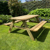 Picknicktafel DeLuxe | Geimpregneerd | 150 cm