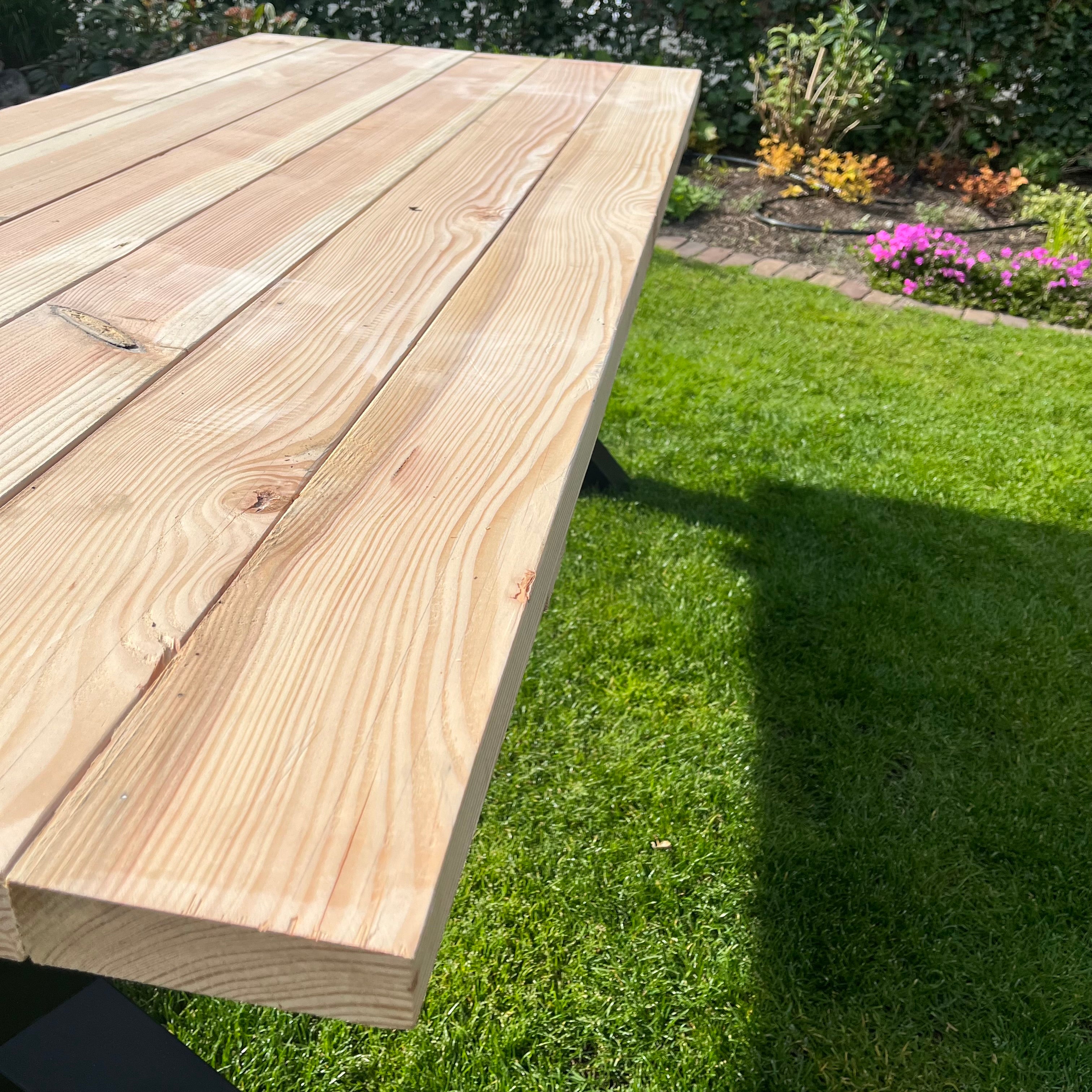 Tuintafel Rusto | Douglas/staal | Meerdere maten