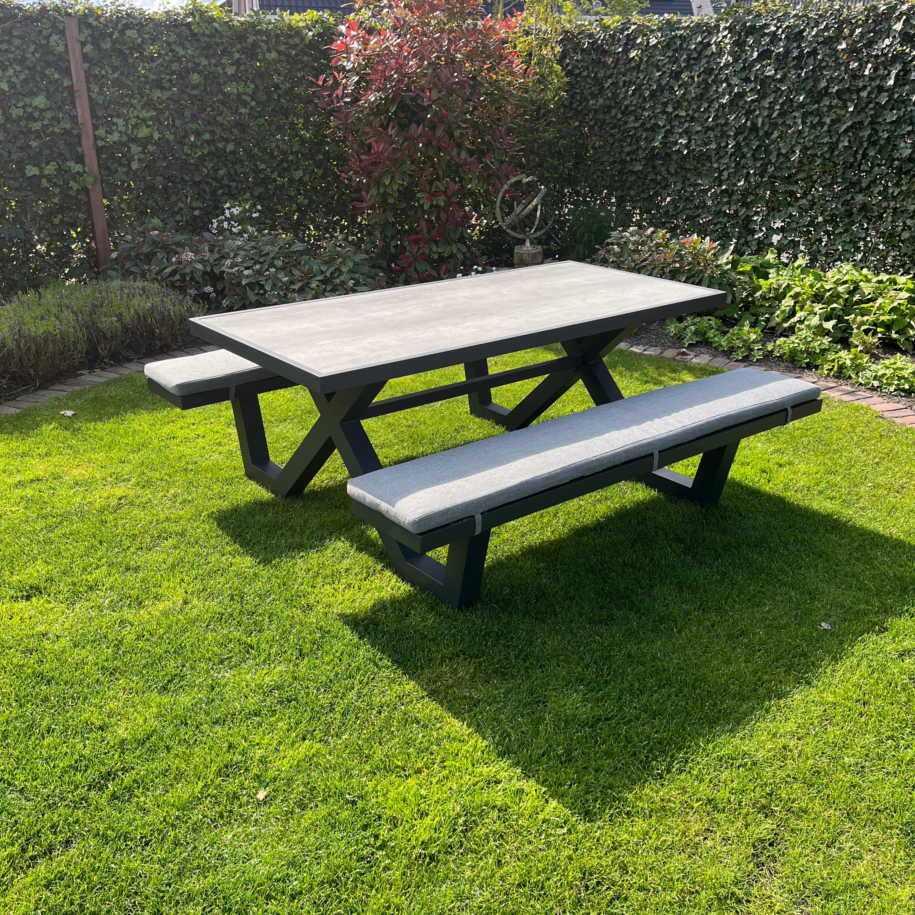 Picknicktafel Alu - Aluminium - 180 cm